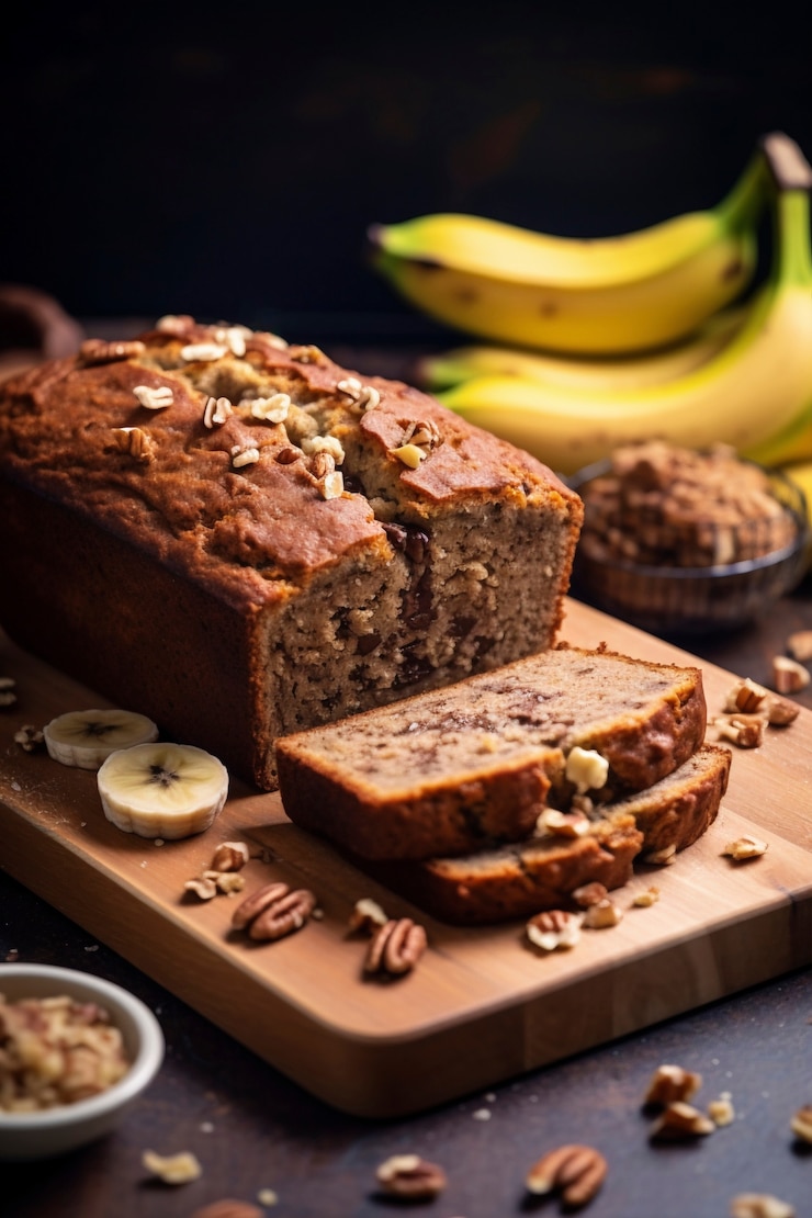 Banana Bread with Chocolate Chips