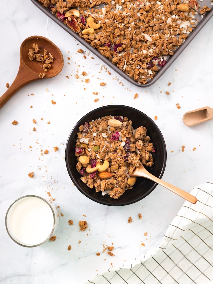 Mason Jar Granola Breakfast Recipe