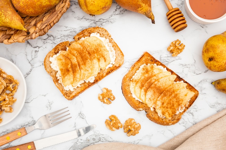 Ultimate Grilled Cheese with Pear