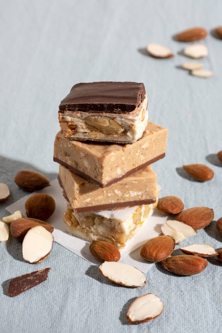 Chocolate Nut Butter Bars with Hemp (No-Bake)