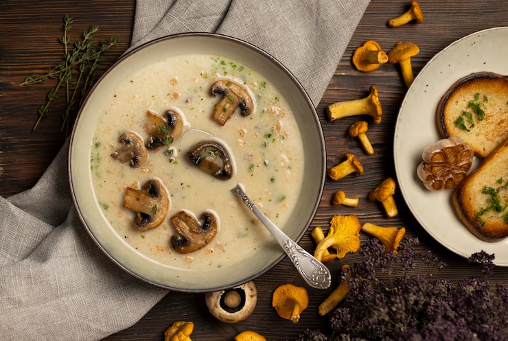 Comforting Mushroom Soup