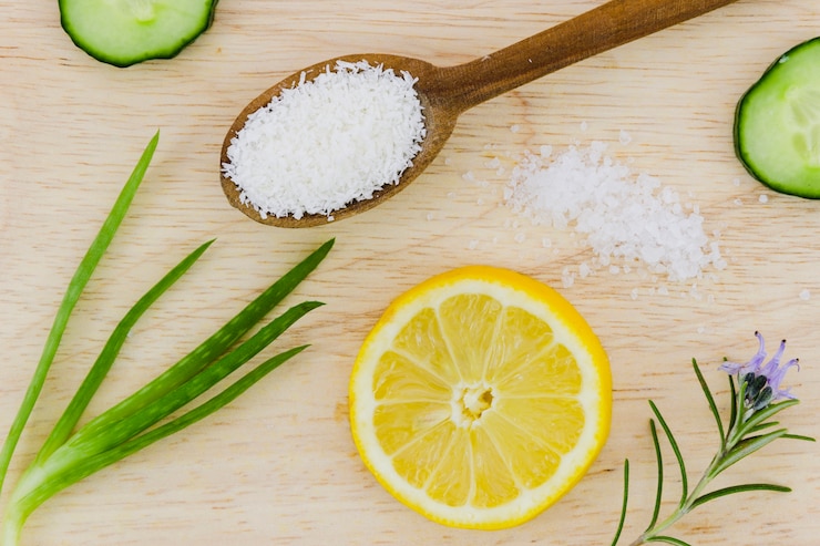 How to Make a Revitalizing Lemon Salt Body Scrub at Home