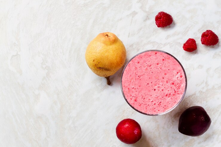Cheesecake Raspberry Smoothie