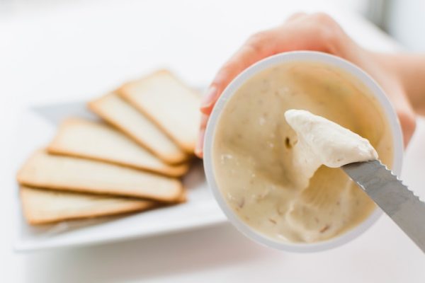 Cream Cheese with Macadamia Nuts